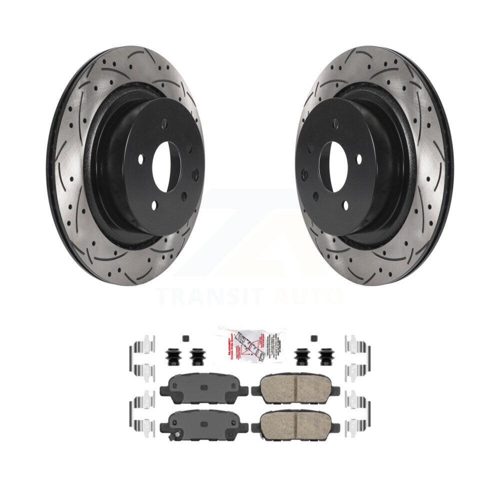 [Arrière] Disque et plaquette de frein pour INFINITI G37 G35 Q60 KDA-101899