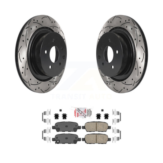 [Arrière] Disque et plaquette de frein pour INFINITI G37 G35 Q60 KDA-101899