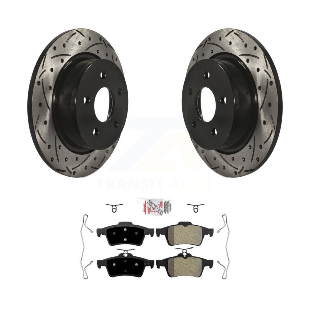 [Arrière] Disque et plaquette de frein pour Ford Escape Transit Connect C-Max KDA-101911