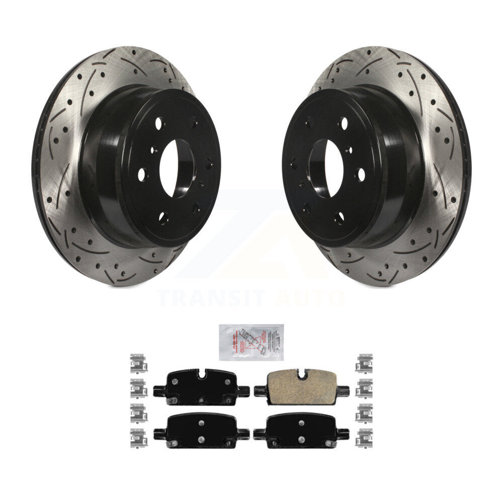 [Arrière] Disque et plaquette de frein pour GMC Sierra 1500 With Manual Parking KDA-101985