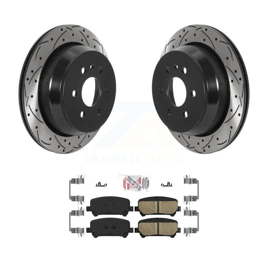 [Arrière] Disque et plaquette de frein pour 2015-2020 Chevrolet Colorado GMC Canyon KDA-102018