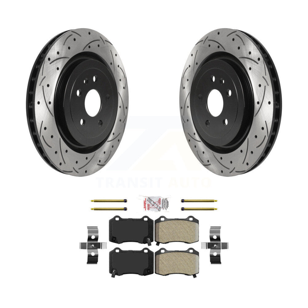 [Arrière] Disque et plaquette de frein pour Chevrolet Camaro Cadillac CTS KDA-102026