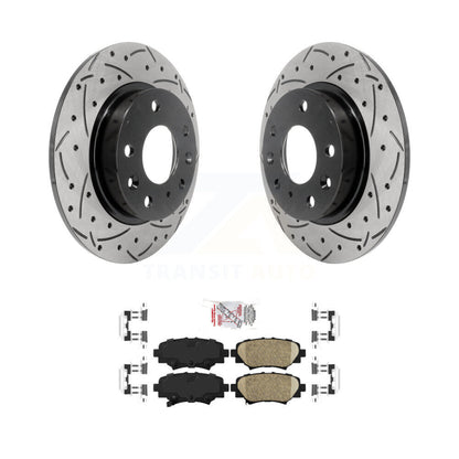 [Arrière] Disque et plaquette de frein pour Mazda 3 Sport KDA-102033
