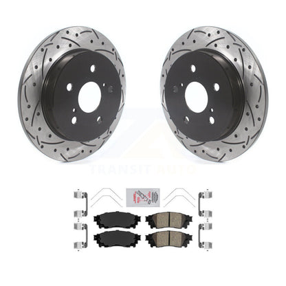 [Arrière] Disque et plaquette de frein pour Toyota RAV4 Camry Lexus C-HR NX300 Cross KDA-102064