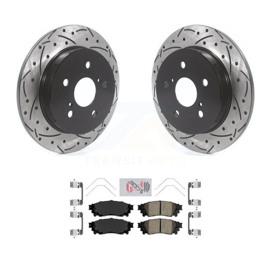 [Arrière] Disque et plaquette de frein pour Toyota RAV4 Camry Lexus C-HR NX300 Cross KDA-102064