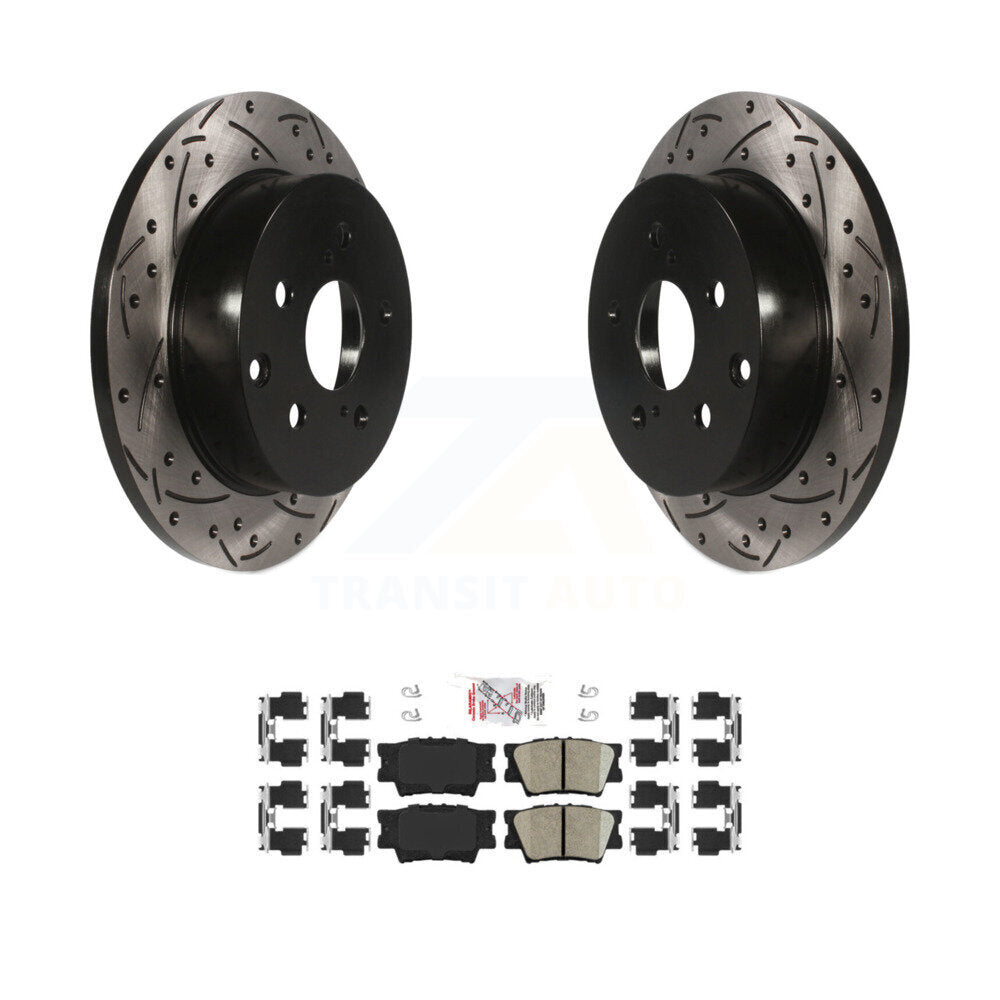 [Arrière] Disque et plaquette de frein pour Toyota RAV4 Lexus HS250h KDA-102065