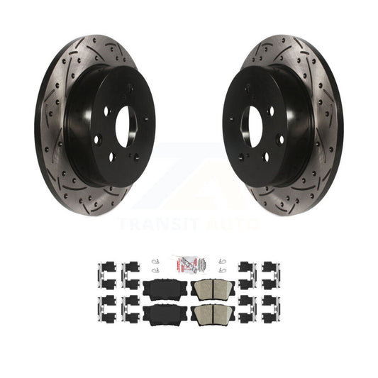 [Arrière] Disque et plaquette de frein pour Toyota RAV4 Lexus HS250h KDA-102065