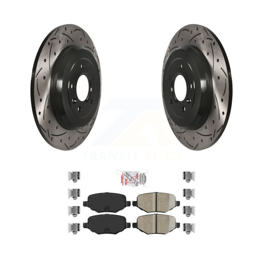 [Arrière] Disque et plaquette de frein pour Ford Explorer Edge Flex Lincoln Taurus KDA-102078