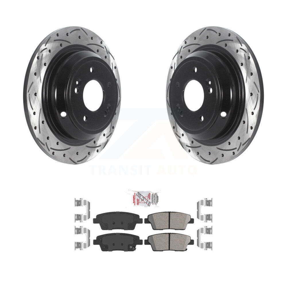 [Arrière] Disque et plaquette de frein pour Hyundai Genesis G80 Kia K900 KDA-102100
