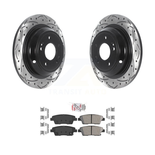 [Arrière] Disque et plaquette de frein pour Hyundai Genesis G80 Kia K900 KDA-102100