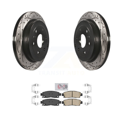 [Arrière] Disque et plaquette de frein pour GMC Acadia Buick Enclave Chevrolet Saturn KDA-102106
