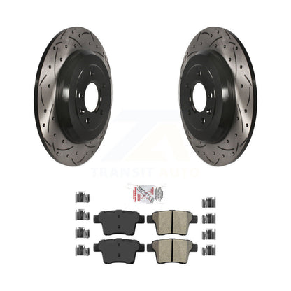 [Arrière] Disque et plaquette de frein pour Ford Five Hundred Freestyle Taurus KDA-102108