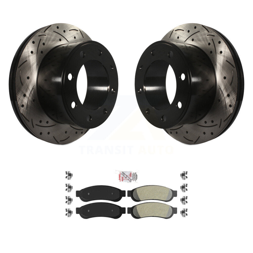 [Arrière] Disque et plaquette de frein pour Ford F-250 Super Duty F-350 KDA-102114