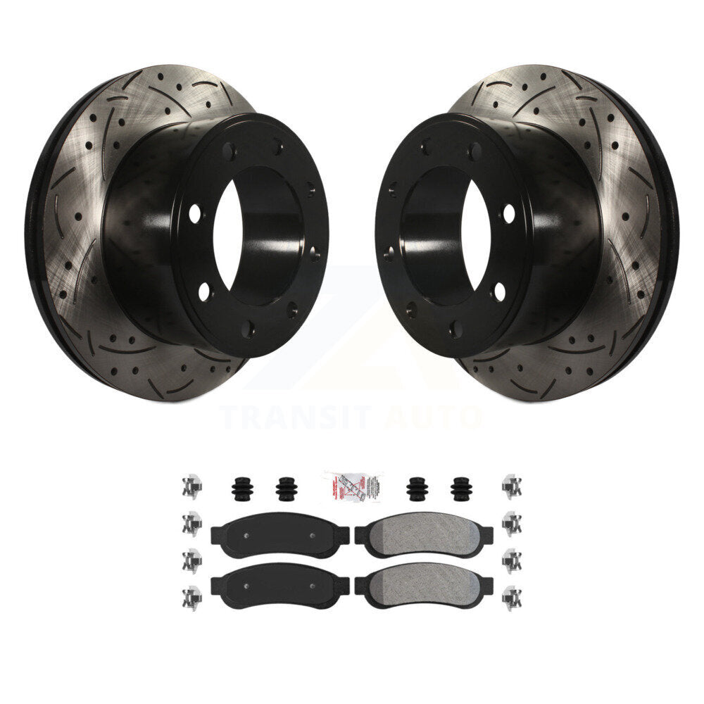 [Arrière] Disque et plaquette de frein pour Ford F-250 Super Duty F-350 KDA-102115