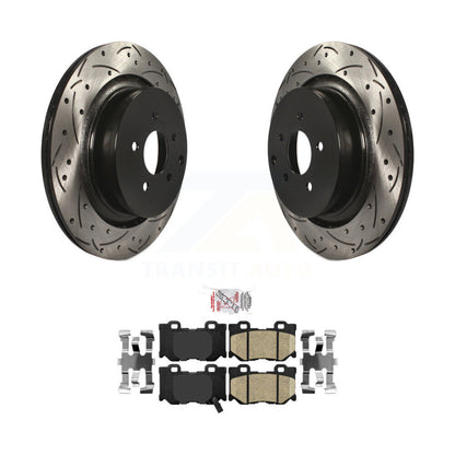 [Arrière] Disque et plaquette de frein pour INFINITI Q50 Q60 M37 FX50 QX70 Q70 Q70L KDA-102153
