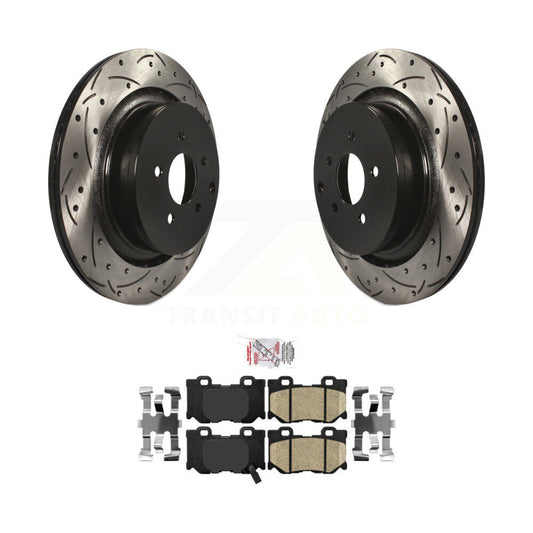 [Arrière] Disque et plaquette de frein pour INFINITI Q50 Q60 M37 FX50 QX70 Q70 Q70L KDA-102153