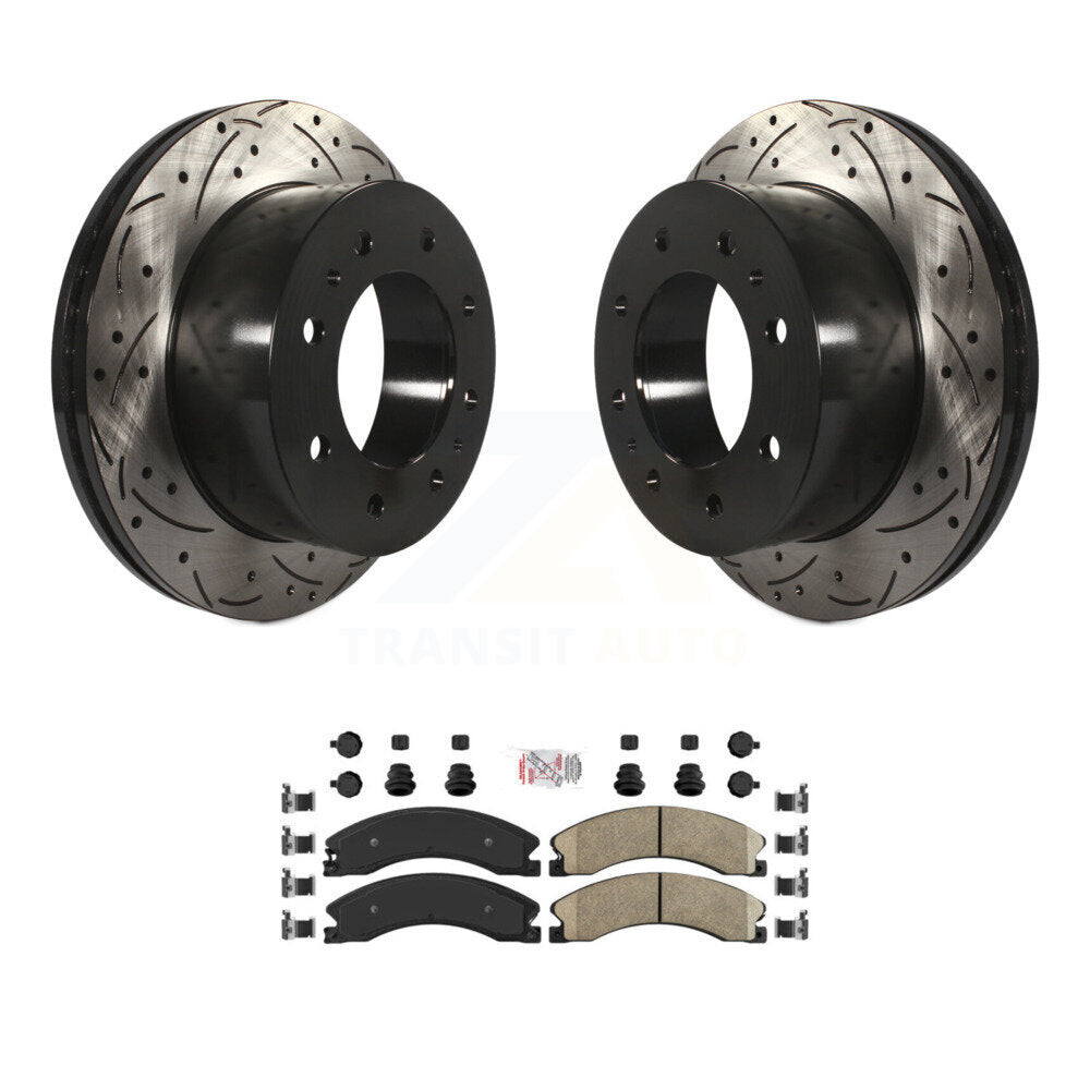 [Arrière] Disque et plaquette de frein pour GMC Chevrolet Sierra 2500 HD Silverado KDA-102172