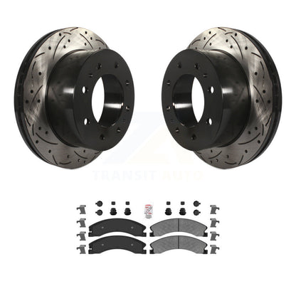 [Arrière] Disque et plaquette de frein pour GMC Chevrolet Sierra 2500 HD 3500 KDA-102173
