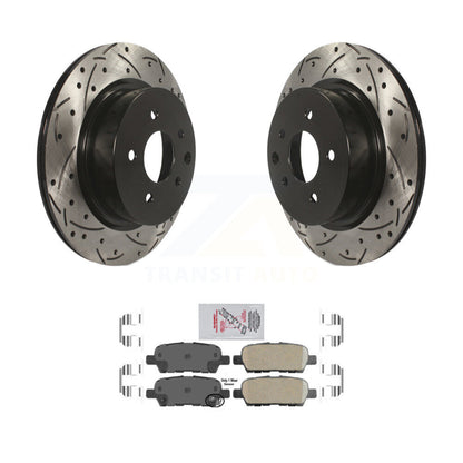 [Arrière] Disque et plaquette de frein pour INFINITI Nissan Maxima G37 QX50 EX35 370Z KDA-102199