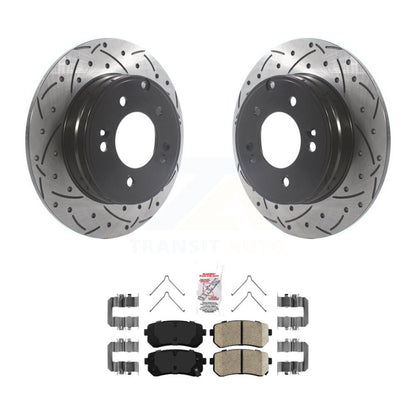 [Arrière] Disque et plaquette de frein pour Hyundai Sonata Kia Optima KDA-102214