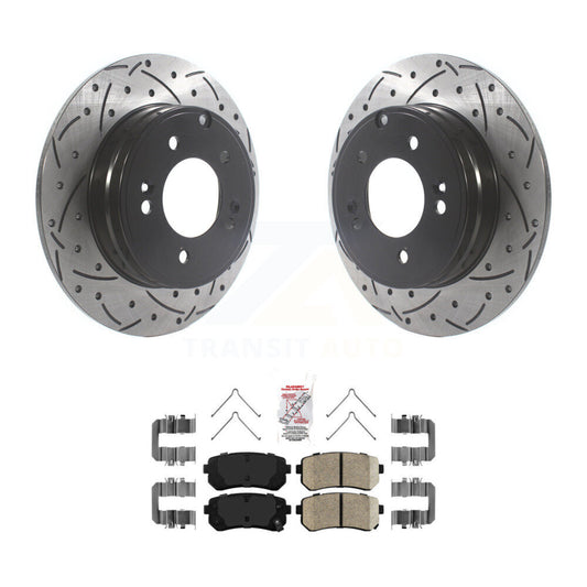 [Arrière] Disque et plaquette de frein pour Hyundai Sonata Kia Optima KDA-102214