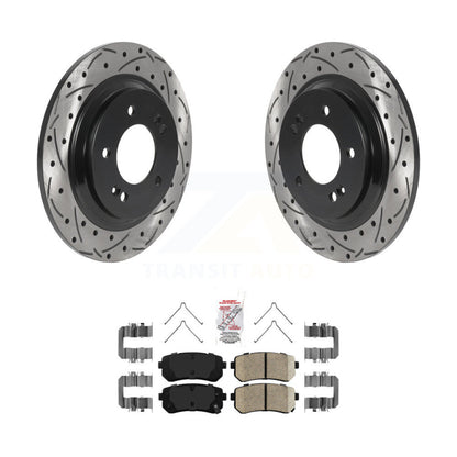 [Arrière] Disque et plaquette de frein pour 16 Kia Optima With Electric Parking KDA-102215
