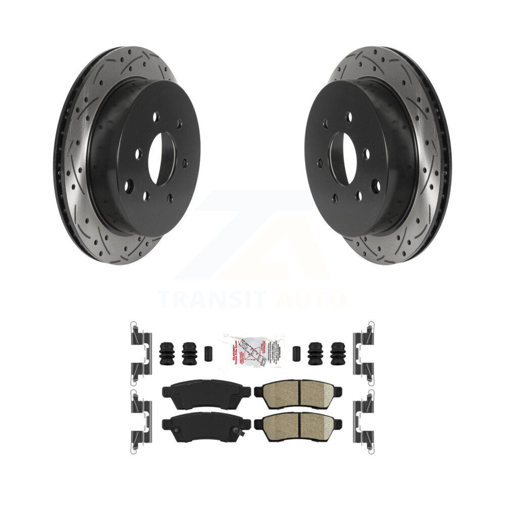 [Arrière] Disque et plaquette de frein pour Nissan Frontier Xterra Suzuki Equator KDA-102229