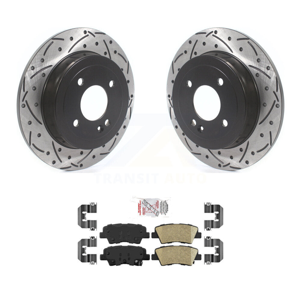 [Arrière] Disque et plaquette de frein pour Kia Rio Hyundai Accent KDA-102232