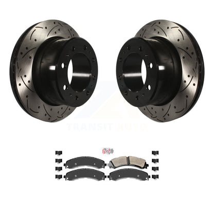 [Arrière] Disque et plaquette de frein pour Ram 3500 With Dual Wheels KDA-102239
