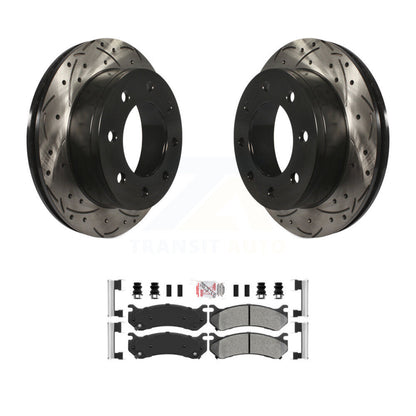 [Arrière] Disque et plaquette de frein pour Chevrolet GMC Sierra 2500 HD Hummer KDA-102267