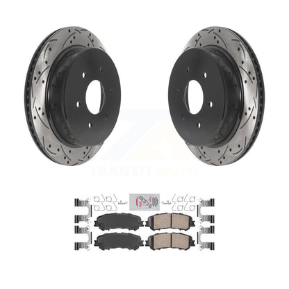 [Arrière] Disque et plaquette de frein pour 2017-2023 Nissan TITAN KDA-102300