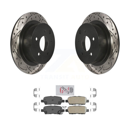 [Arrière] Disque et plaquette de frein pour Nissan Sentra Altima Juke Maxima KDA-102306