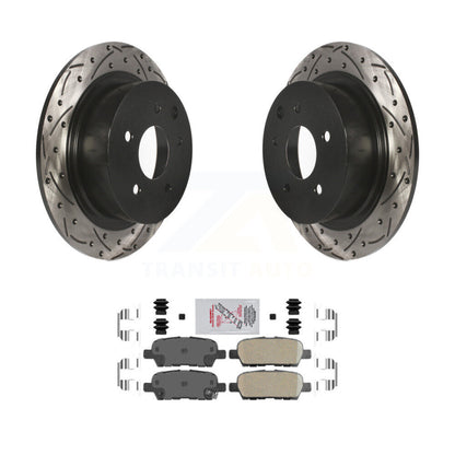 [Arrière] Disque et plaquette de frein pour Nissan Sentra Altima Juke Maxima KDA-102307