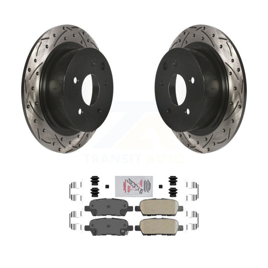 [Arrière] Disque et plaquette de frein pour Nissan Sentra Altima Juke Maxima KDA-102307
