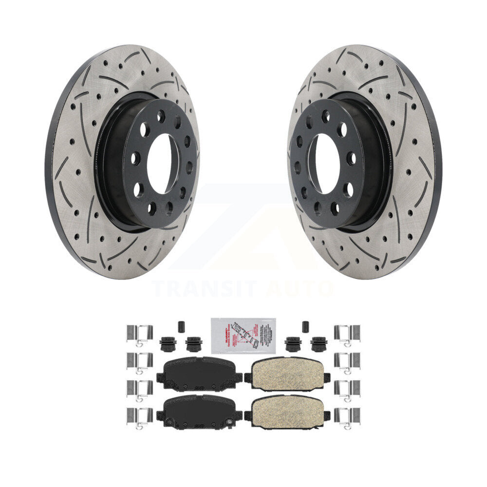 [Arrière] Disque et plaquette de frein pour Jeep Compass KDA-102309