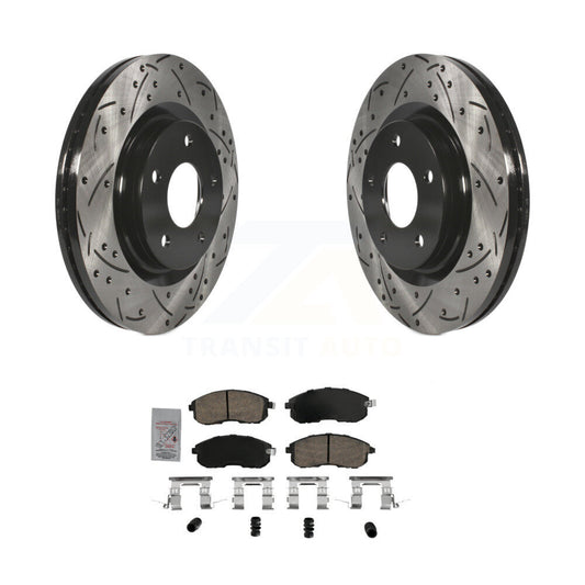 [Avant] Disque et plaquette de frein pour 2017-2019 Nissan Sentra Turbocharged KDA-102345