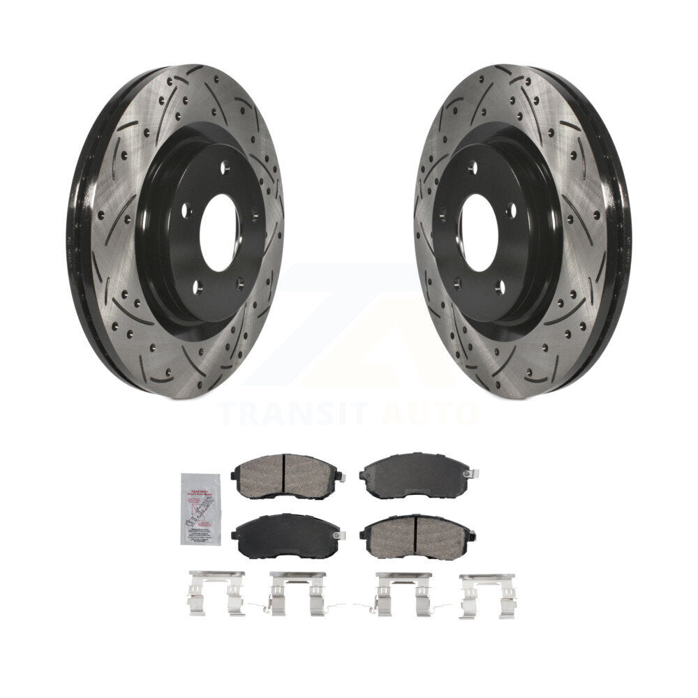 [Avant] Disque et plaquette de frein pour 2017-2019 Nissan Sentra Turbocharged KDA-102346