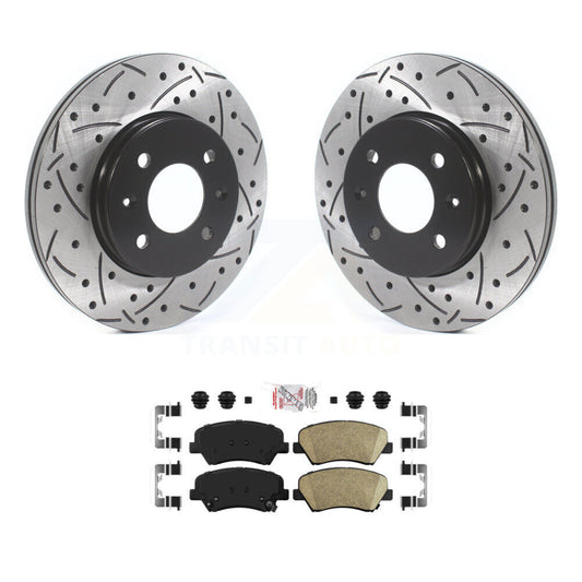 [Avant] Disque et plaquette de frein pour Hyundai Accent Kia Rio KDA-102354