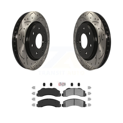 [Avant] Disque et plaquette de frein pour 10-14 Ford F-150 With 7 Lug Wheels KDA-102375