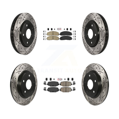 [Avant et Arrière] Disque et plaquette de frein pour Dodge Grand Caravan KDA-102399