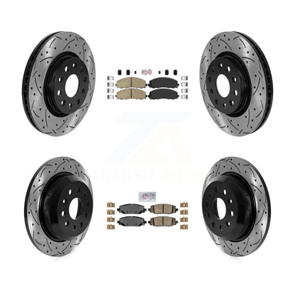 [Avant et Arrière] Disque et plaquette de frein pour 2018-2020 Jeep Wrangler Rubicon KDA-102404