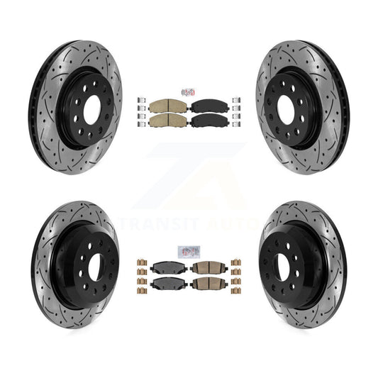 [Avant et Arrière] Disque et plaquette de frein pour 2018-2020 Jeep Wrangler Rubicon KDA-102406