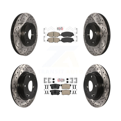 [Avant et Arrière] Disque et plaquette de frein pour 2014-2015 Acura ILX 2.0L KDA-102412