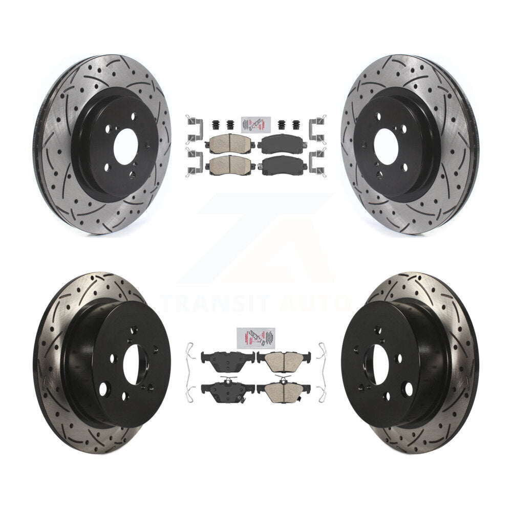 [Avant et Arrière] Disque et plaquette de frein pour Subaru Crosstrek KDA-102457