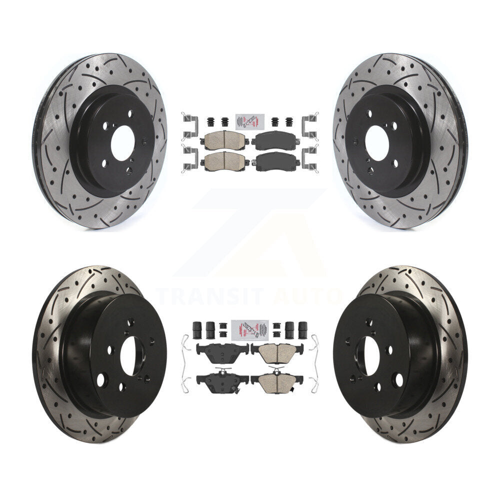 [Avant et Arrière] Disque et plaquette de frein pour Subaru Crosstrek KDA-102458