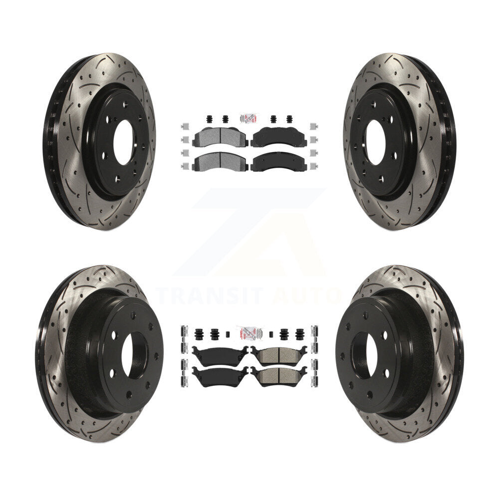 [Avant et Arrière] Disque et plaquette de frein pour Ford F-150 With 7 Lug Wheels KDA-102470