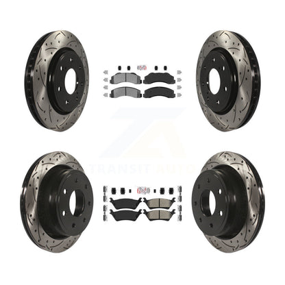 [Avant et Arrière] Disque et plaquette de frein pour Ford F-150 With 7 Lug Wheels KDA-102470