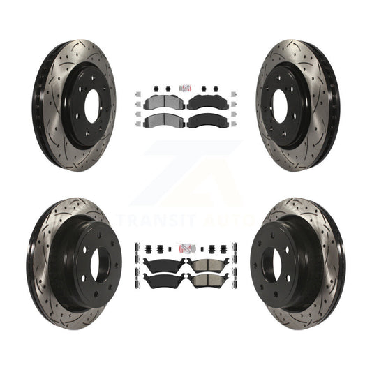 [Avant et Arrière] Disque et plaquette de frein pour Ford F-150 With 7 Lug Wheels KDA-102470