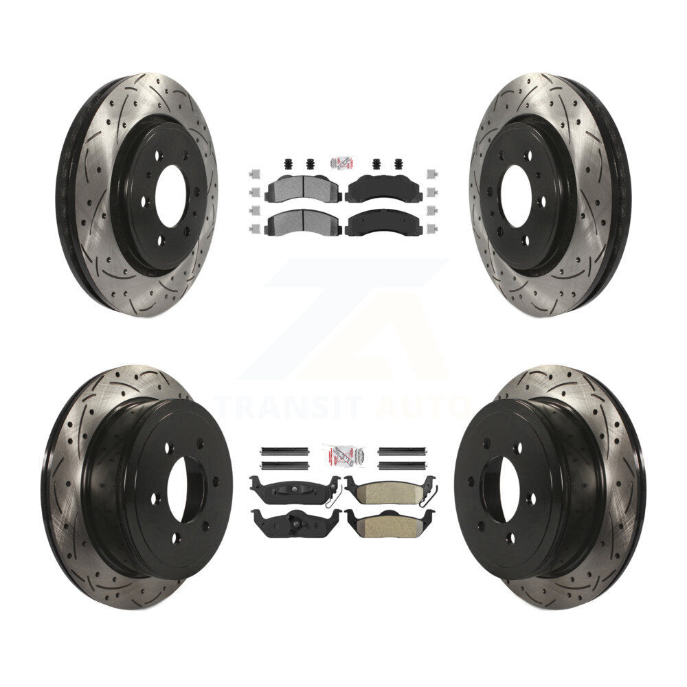 [Avant et Arrière] Disque et plaquette de frein pour Ford F-150 With 6 Lug Wheels KDA-102484