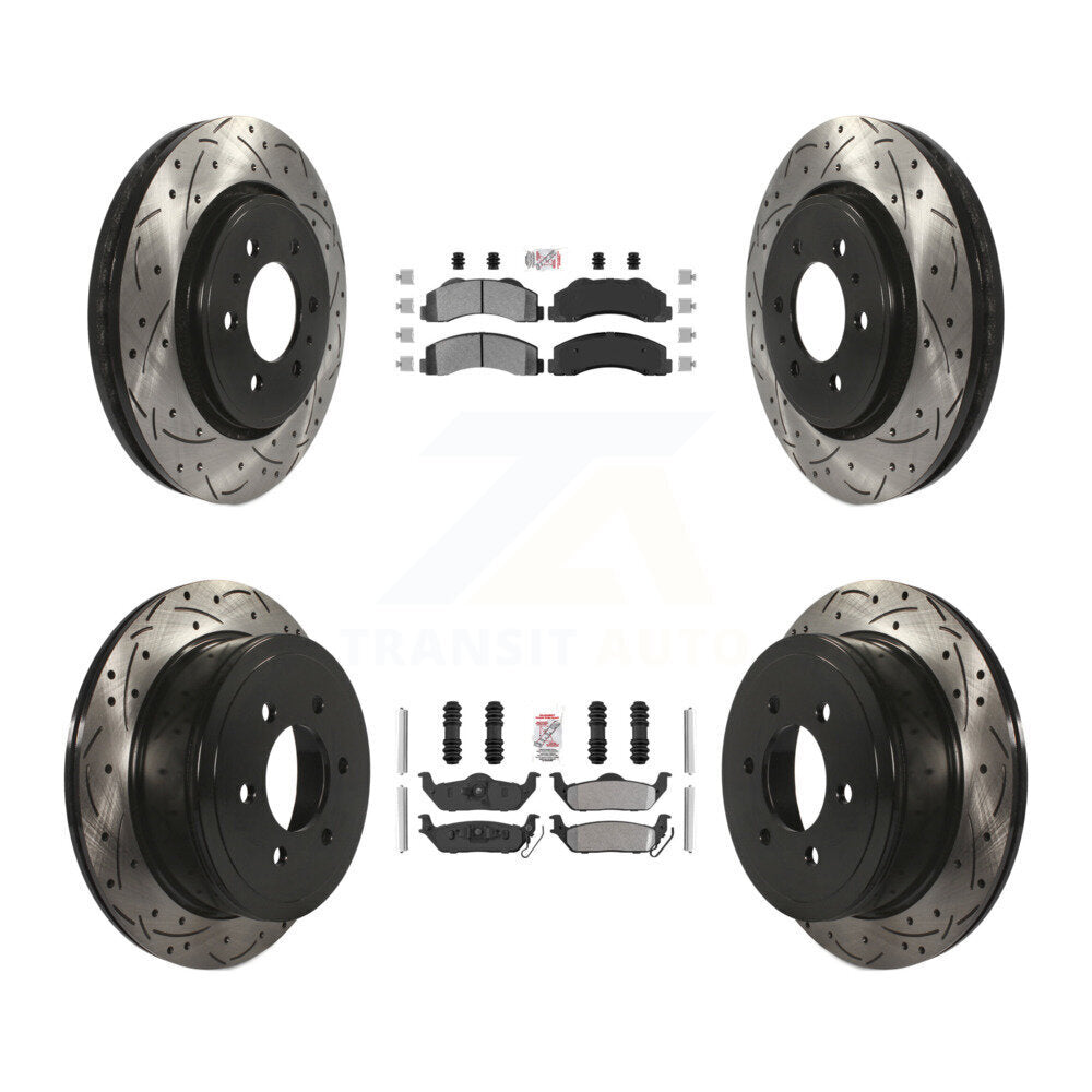 [Avant et Arrière] Disque et plaquette de frein pour Ford F-150 With 6 Lug Wheels KDA-102485